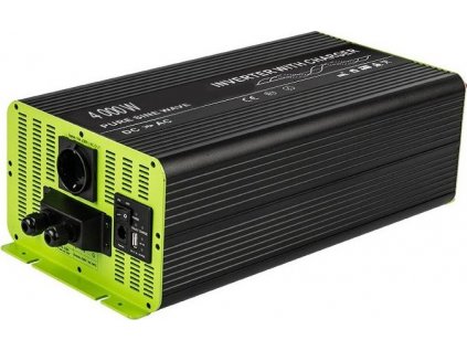 KOSUNPOWER UPS záložní zdroj s externí baterií 4000W, baterie 48V / AC230V čistý sinus