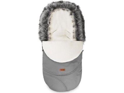 ESKIMO ŠEDÝ / FLEECE 100 X 46 SPACÍ pytel