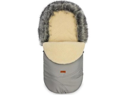 ESKIMO ŠEDÝ / VLNA 100 X 46 SPACÍ pytel