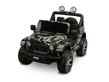 VŠESTRANNÉ BATERIOVÉ VOZIDLO JEEP RUBICON CAMO