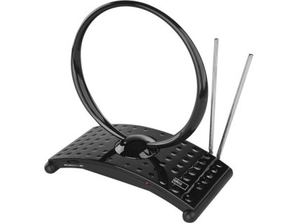 Anténa pokojová CITY RING-C550, DVB-T2, DAB, FM, filtr LTE/4G/5G