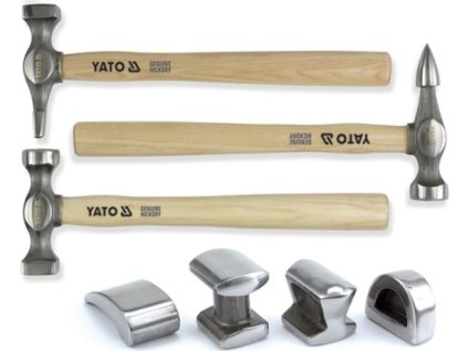 Sada klempířských kladívek 7 ks