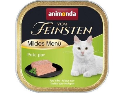 ANIMONDA paštika MILDES MENU (KASTRÁT) - krůta 100g  ANIMONDA paštika MILDES MENU KOČKA (KASTRÁT) - krůta 100g