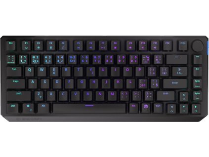 Endorfy herní klávesnice Thock 75% Wireless Black /RGB/ black sw. / bezdrátová / CZ / SK lay. / zkrácená /černá