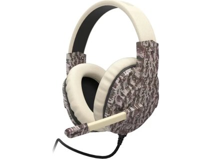 HAMA uRage gamingový headset SoundZ 333, béžovo-hnědý