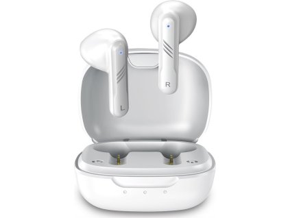GENIUS bezdrátový headset TWS HS-M905BT White/ Bluetooth 5.3/ USB-C nabíjení/ bílé