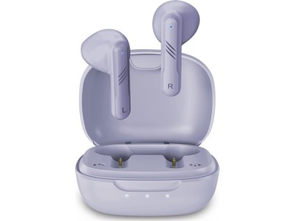 GENIUS bezdrátový headset TWS HS-M905BT Light Purple/ Bluetooth 5.3/ USB-C nabíjení/ fialová