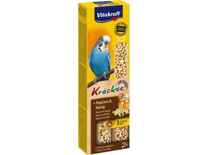 Kracker andulka popcorn+med 2ks /10 (kusy kusů)