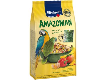 AMAZONIAN jihoamerický papoušek 750g /5 (kusů kusů)
