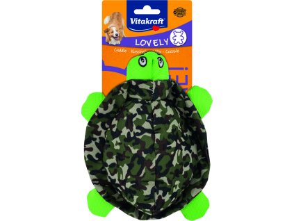 Hračka želva nylon maskáč 20cm /4