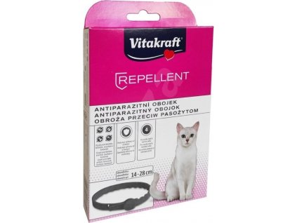 Antiparazitní obojek REPELLENT 14-28 cm cat