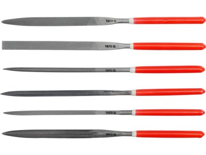 Sada pilníků jehlových 4 x 160 mm 6 ks