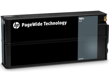 HP 981Y Černá originální kazeta PageWide s velmi vysokou výtěžností