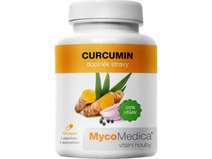Mycomedica Curcumin 120 kapslí