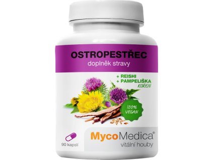 Mycomedica Ostropestřec 90 kapslí