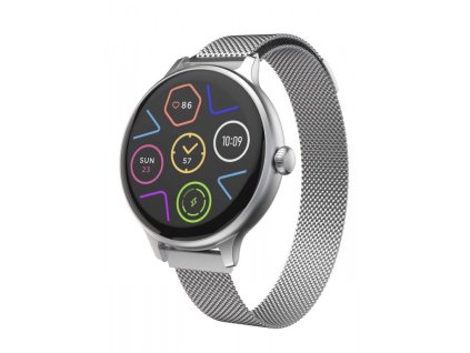 CARNEO Hero mini HR+/Silver/Elegant Band/Silver