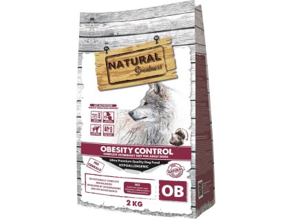 Natural Greatness OBESITY CONTROL veterinární dieta pro psy 2 kg