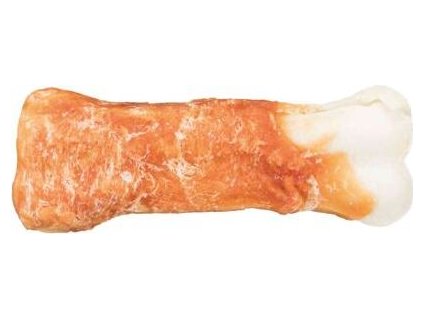 DentaFun buvolí kosti bílé s kuřecím masem 11 cm, 2x60 g
