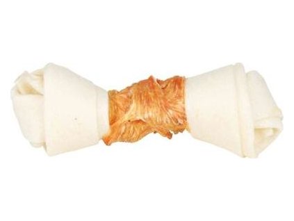 DentaFun uzel svázaný kuřecím masem,  15 cm/70 g