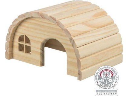 Dřevěné iglú pro hlodavce
