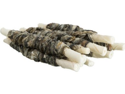 DentaFun tyčinka svázaná rybím masem 10 ks, 12 cm/75 g