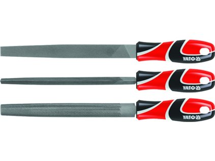 Sada pilníků zámečnických 250 mm 3 ks