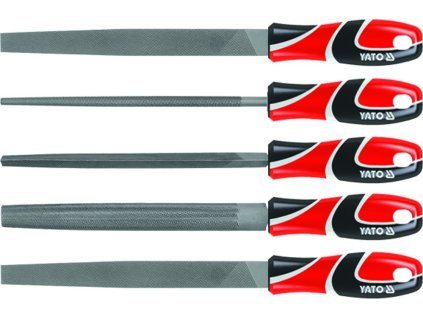 Sada pilníků zámečnických 250 mm 5 ks