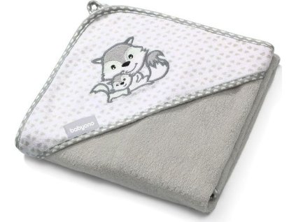 346/03 KRYT VAN. BAMBUS 100 X 100 ŠEDÁ BabyOno