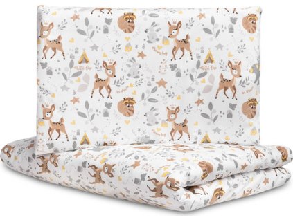 2dílné POVLEČENÍ LESNÍ DOBRODRUŽSTVÍ 100X135 CM