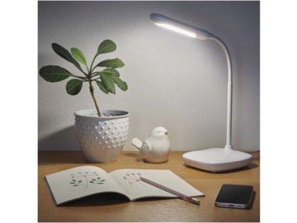 LED stolní lampa LILY, bílá