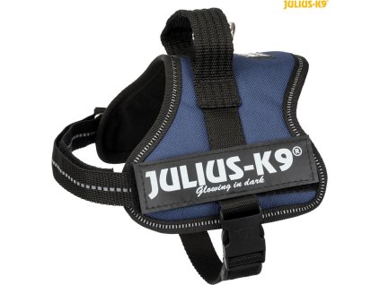 Julius-K9 silový postroj Mini-Mini/XS 40-53 cm/22 mm, indigo