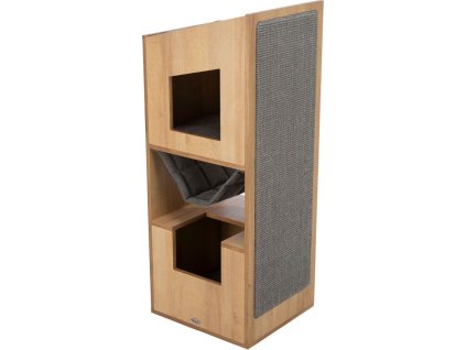 CityStyle škrabadlo TOWER pro kočky, 105 cm, hnědá/šedá