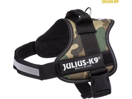 Julius-K9 silový postroj 0/M-L 58-76 cm,  - maskáčová