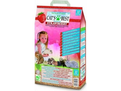 Cats Best UNIVERSAL JAHODA 10 L / 5,5 kg - pelety