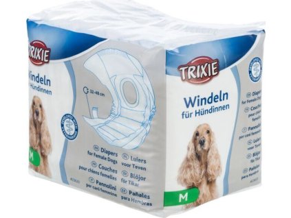 Papírové pleny pro feny (12 ks/bal.)