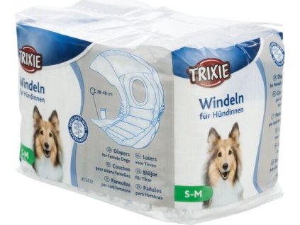 Papírové pleny pro feny (12 ks/bal.)