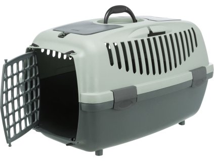 Be Eco transportní box CAPRI III, S: 40x38x61cm (max. 12kg), antracitová/šedozelená