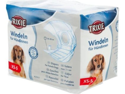 Papírové pleny pro feny (12 ks/bal.)