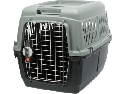 Be Eco Giona 4 transportní box, S-M: 50 x 51 x 70 cm, antracit/ šedo-zelená (max. 18kg)