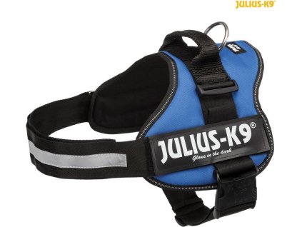 Julius-K9 silový postroj 1/L 66-85 cm/50 mm - modrý