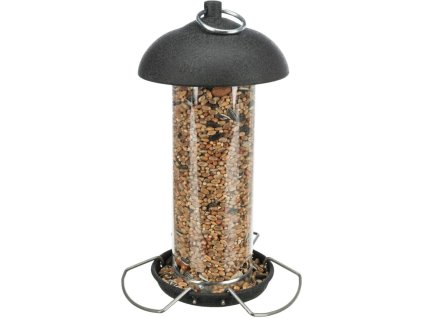 Zásobník na krmivo pro ptactvo 560 ml/o 10 × 20 cm, kov/plast