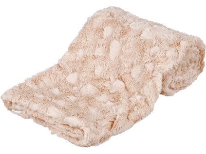 Plyšová deka COSY, béžová