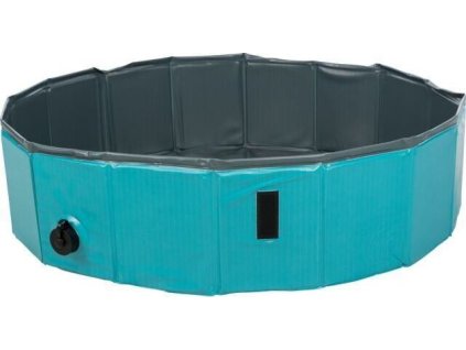 Bazén pro psy, tyrkysová/šedá