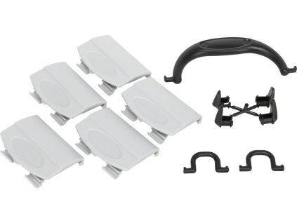 Madlo, svorky, zámky k # 3981-83/3985/3986, světlešedá