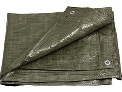 PE plachta zakrývací 4x6m 70g/1m2 zelená