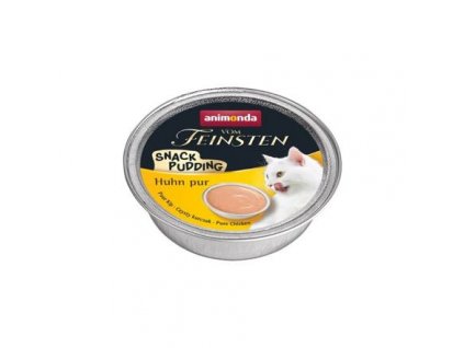 MULTIPACK Vom Feinsten Cat Adult Snack-Puding kuřecí pro kočky (3 x 85 g)