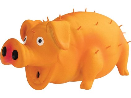 Prase štětináč s reálným zvukem 21 cm HipHop Dog