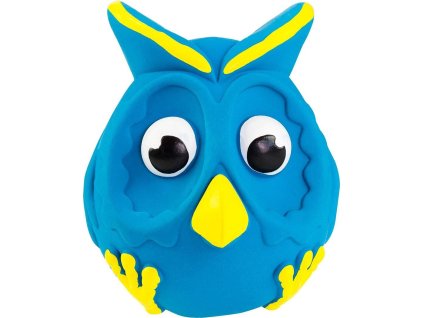 Sovička s reálným zvukem 11 cm, latex, HipHop