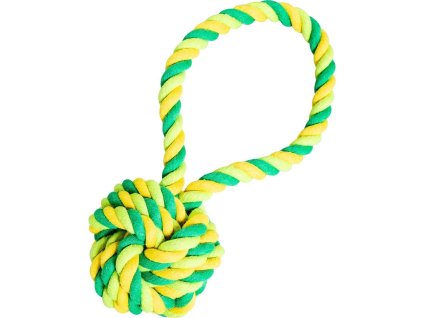 Přetahovadlo HipHop Dog bavlněné 24 cm /190 g limetková, zelená