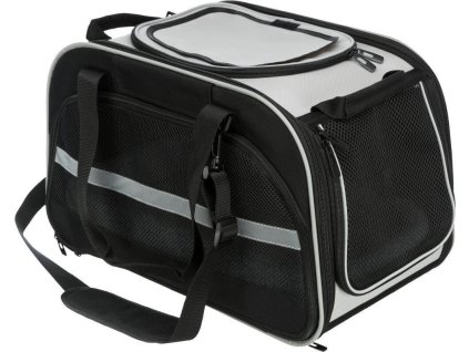 VALERY transportní taška / bouda, 29 x 31 x 49 cm, černá/šedá (max. 9 kg)